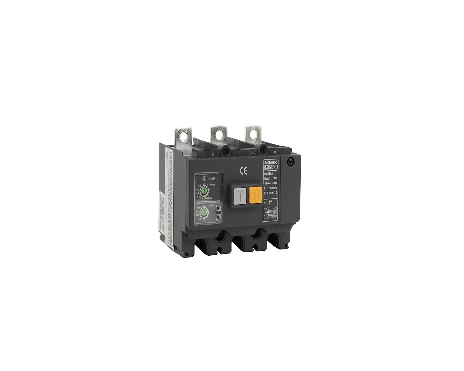 RCCB module for MCCB Ex9ML1 3P RCD1 EU