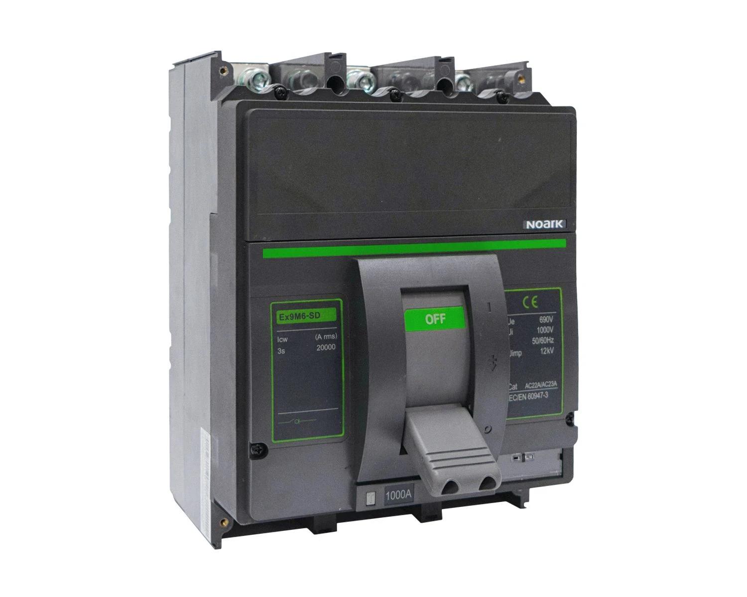 DC Товарови прекъсвачи Ex9M6SD DC1250 3P